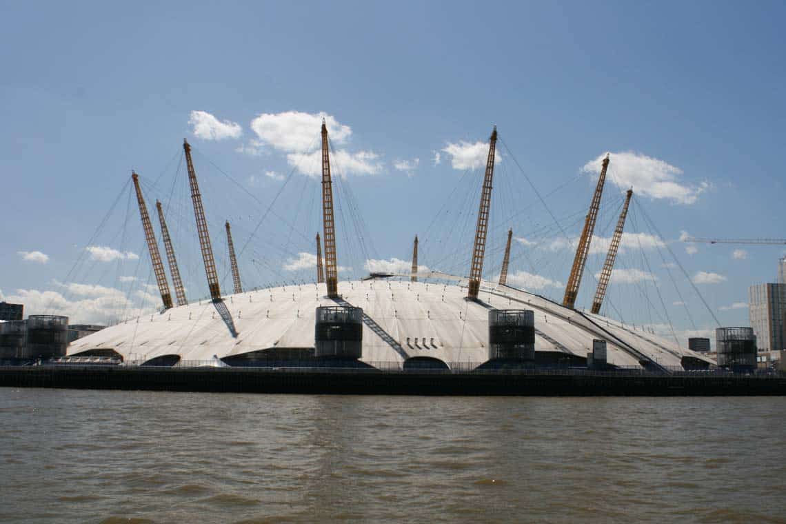 El O2, Península de Greenwich, Municipio Real de Greenwich