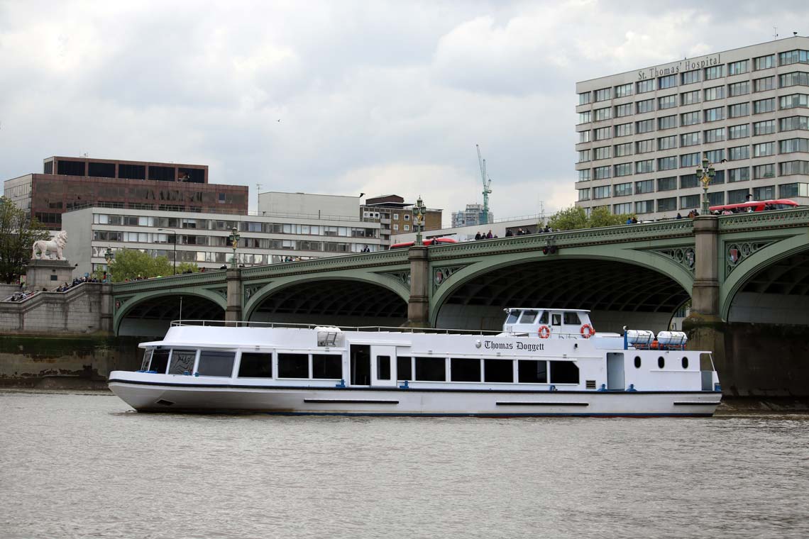 M.V Thomas Doggett | Viscount Cruises / Thames River Services