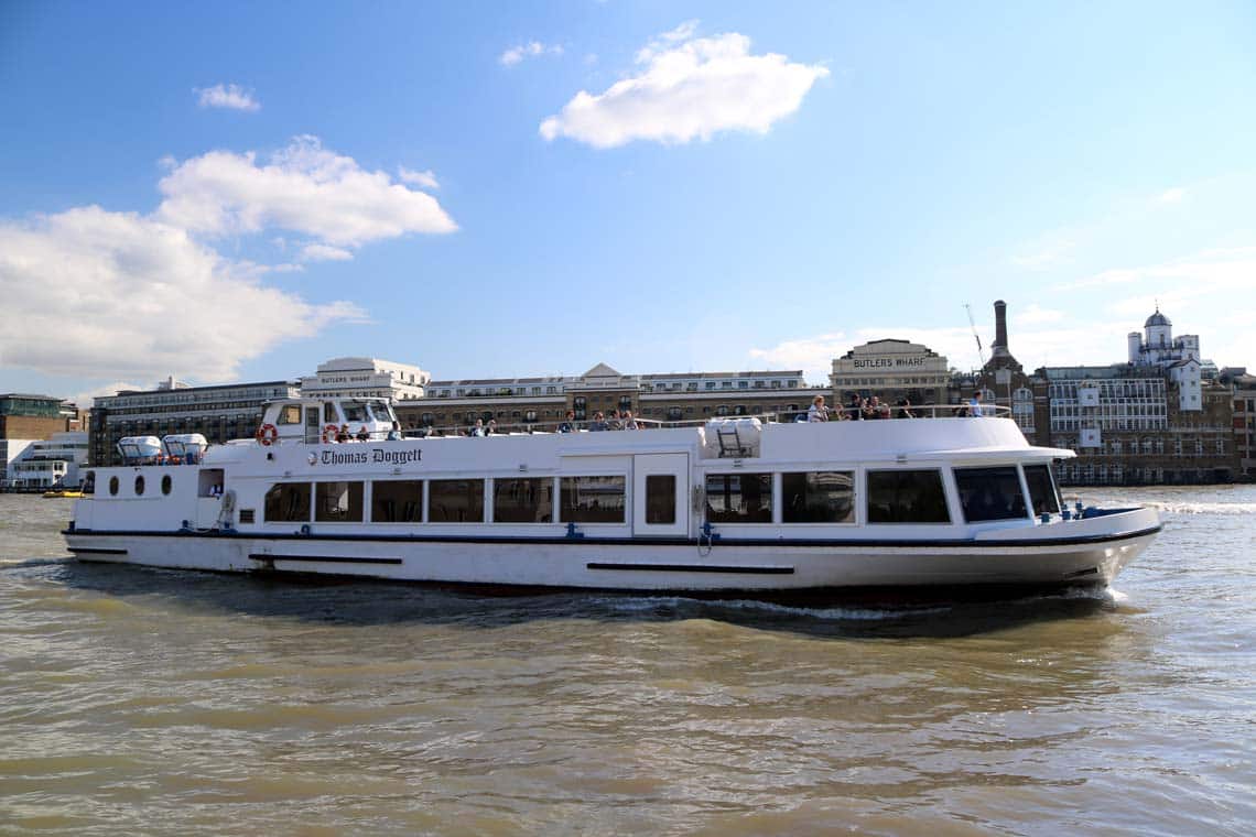 M.V Thomas Doggett | Viscount Cruises / Thames River Services