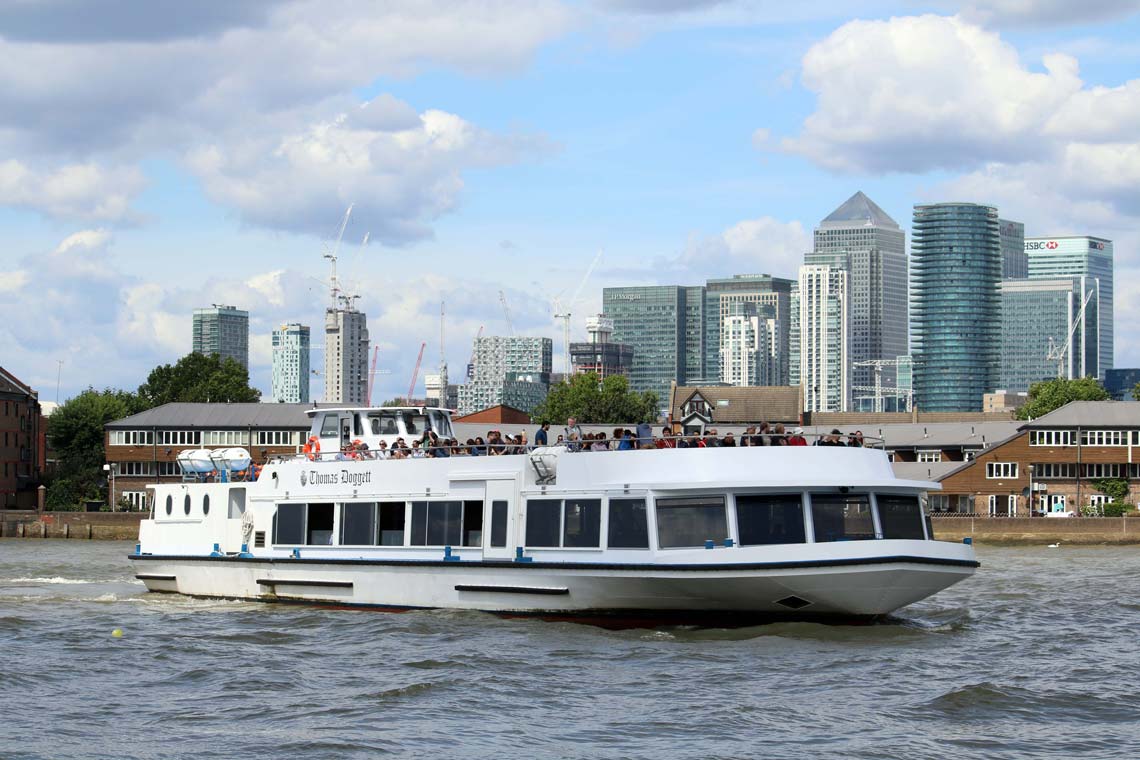 M.V Thomas Doggett | Viscount Cruises / Thames River Services