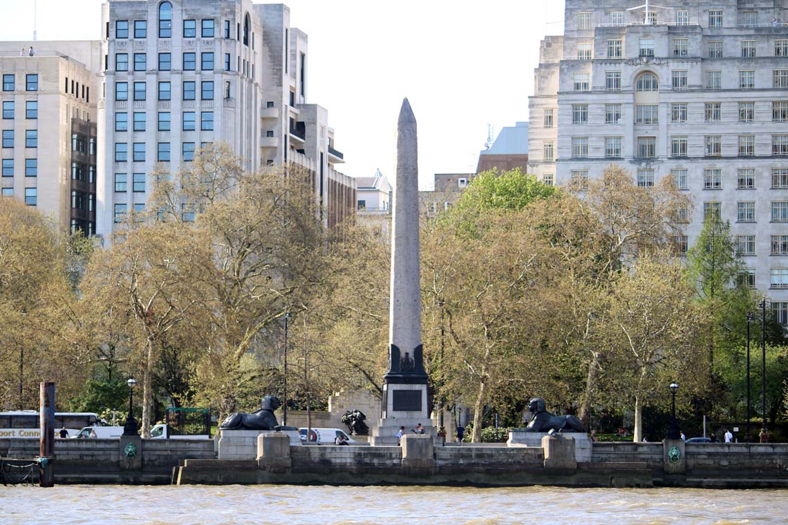 Aguja de Cleopatra, Victoria Embankment