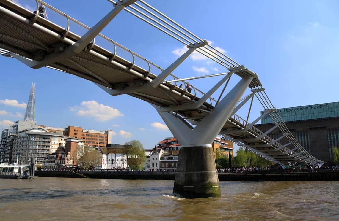 Millennium Bridge, Bankside