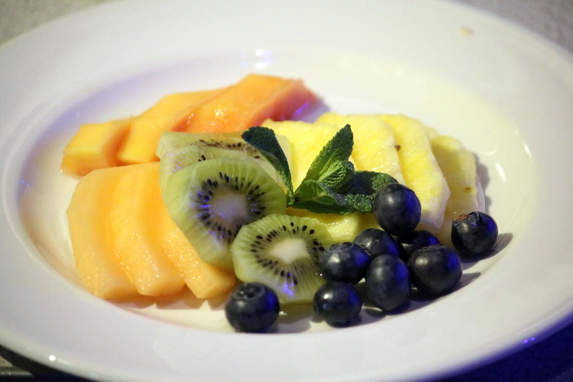 Seasonal Fruit Salad with Honey & Ginger