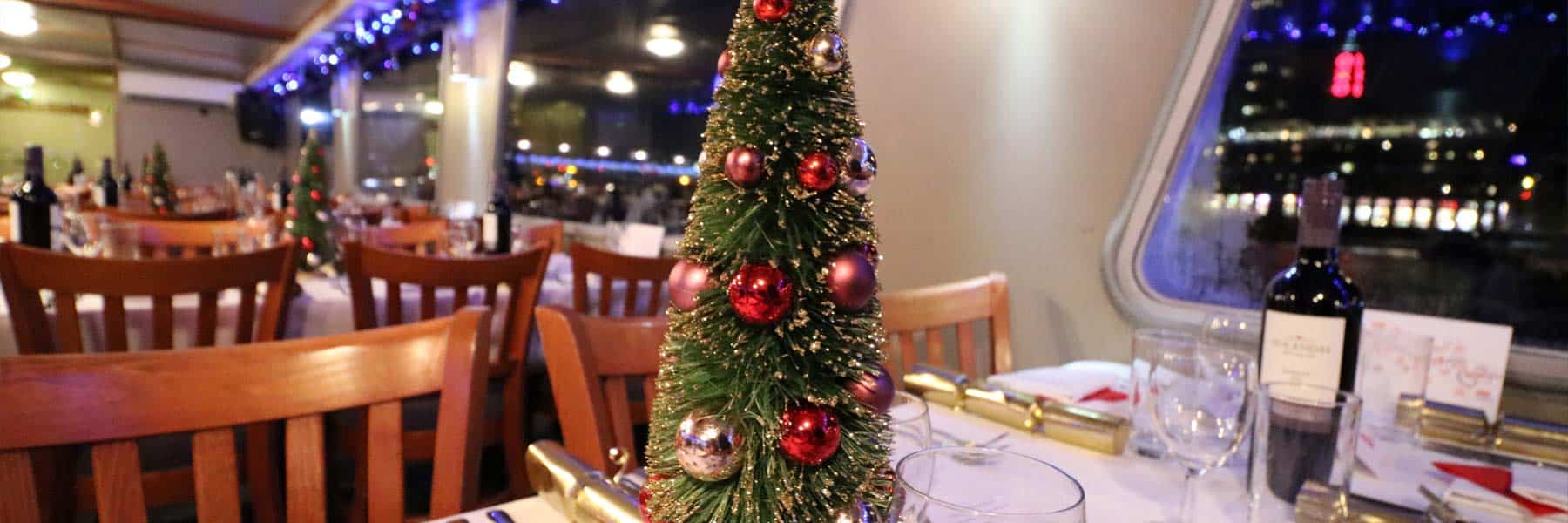 Thames Christmas Parties, Charters & Dinner Cruises