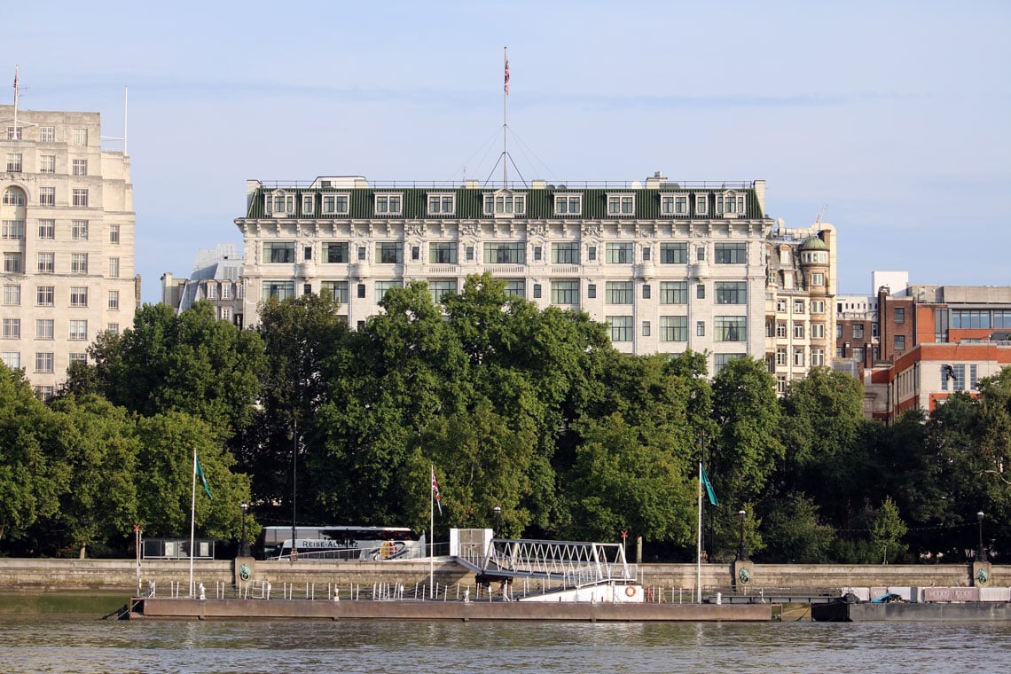 Das Savoy Hotel, Victoria Embankment