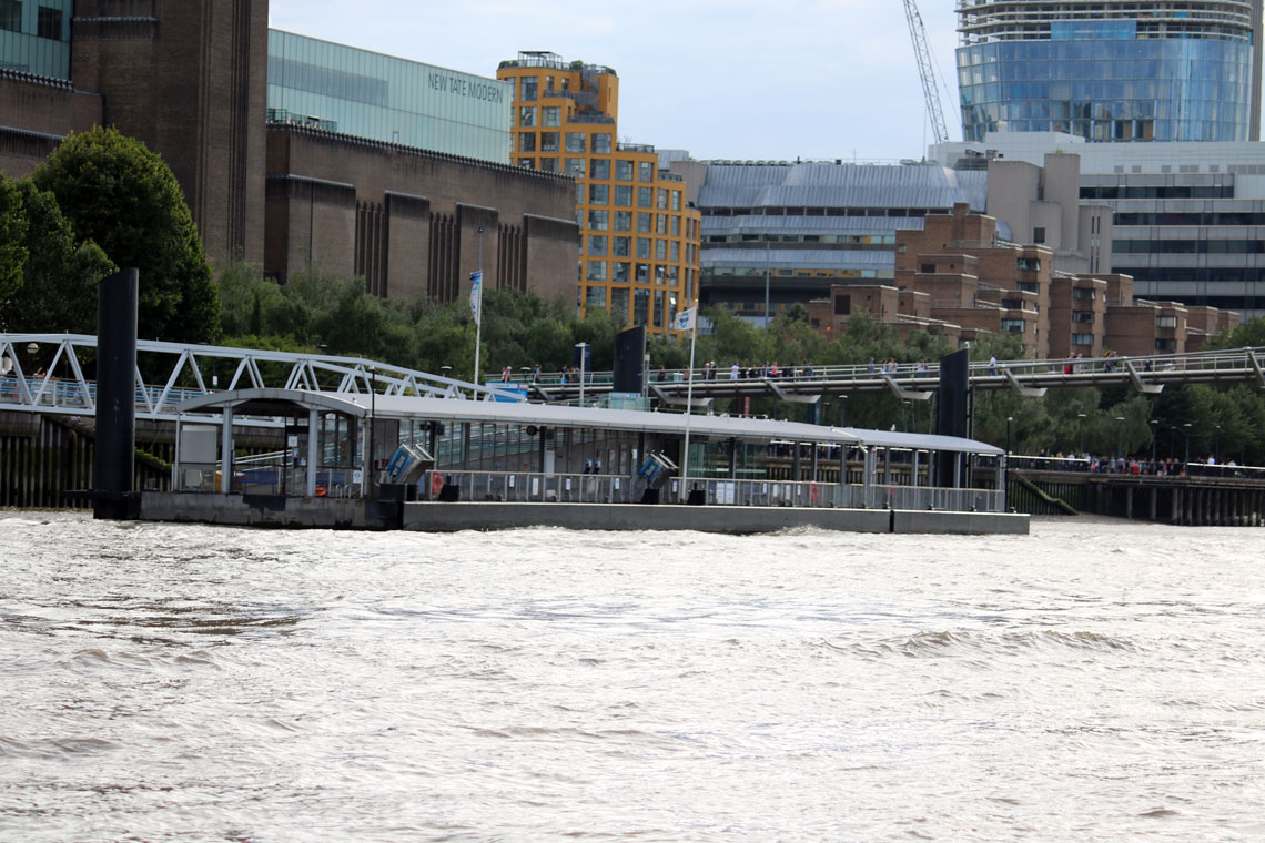 Bankside Pier, Bankside, London