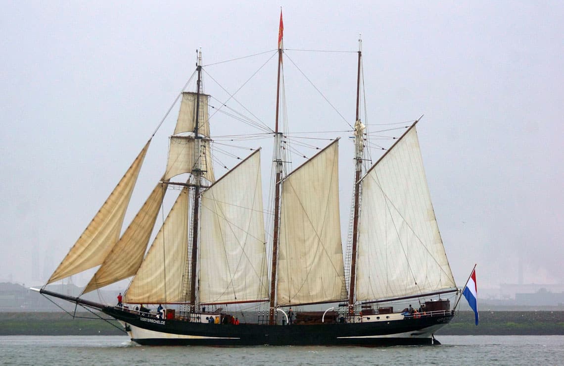 Tall Ship Oosterschelde (Photo by kees torn on Flickr)
