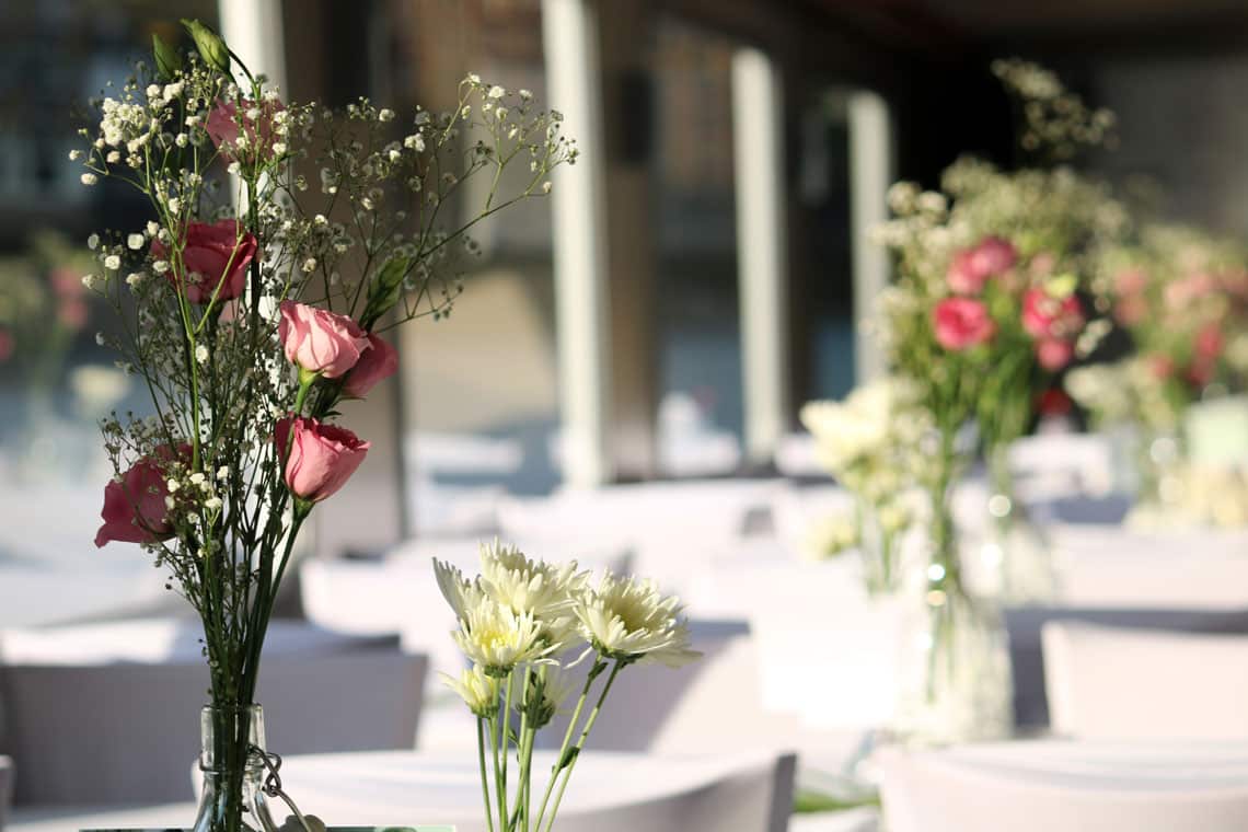 Recepciones de boda en el río Támesis