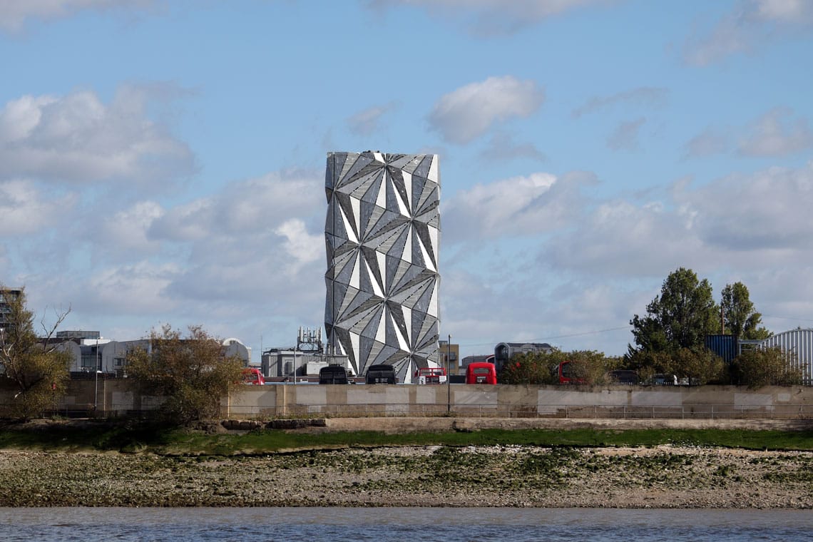 The Optic Cloak by Conrad Shawcross, Royal Borough of Greenwich