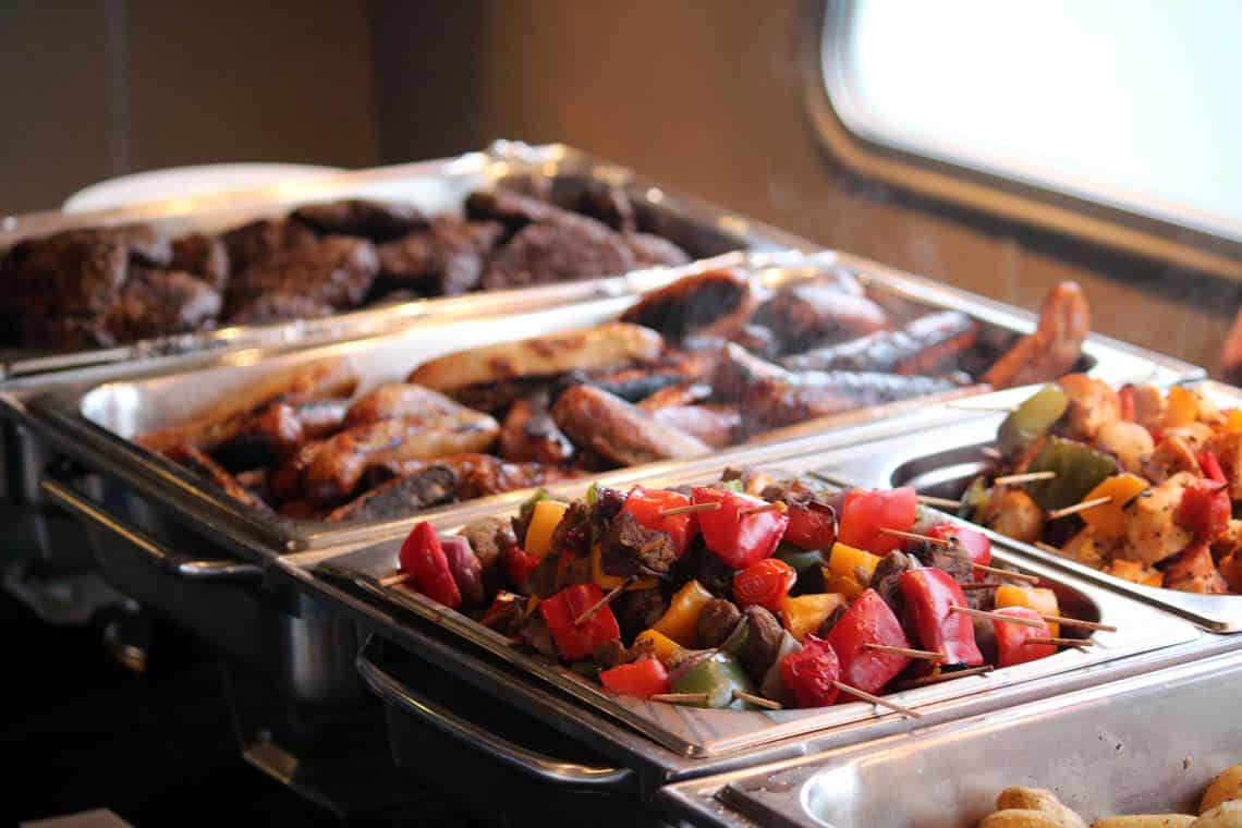 Aberdeen Angus Beef Burgers, Grilled Cumberland Sausages & Welsh Lamb Kofta Kebabs
