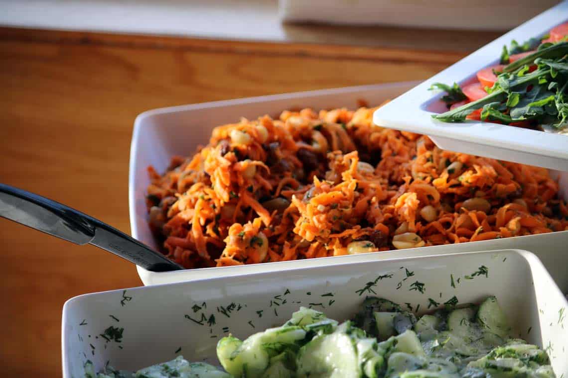 Carrot & Coriander Salad with Sultanas