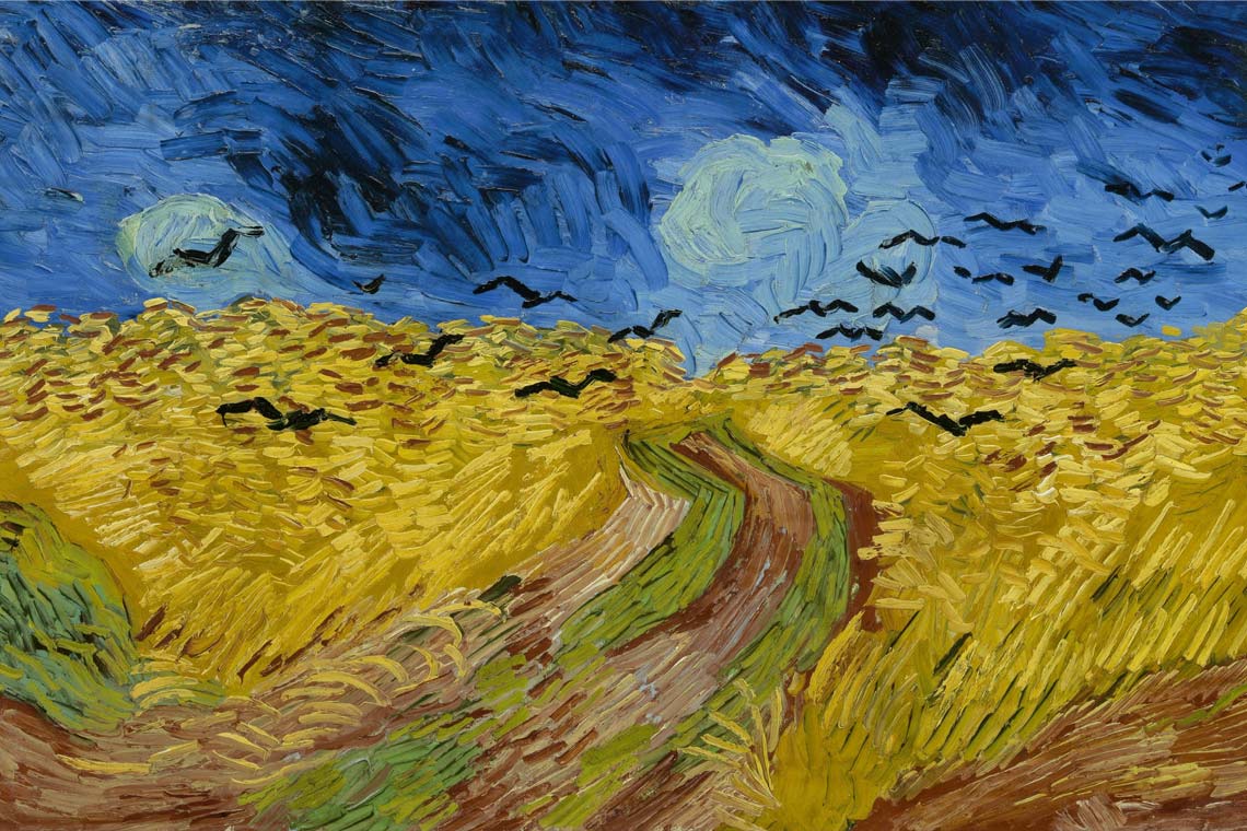 Wheatfield with Crows, 1890 by Vincent Van Gogh