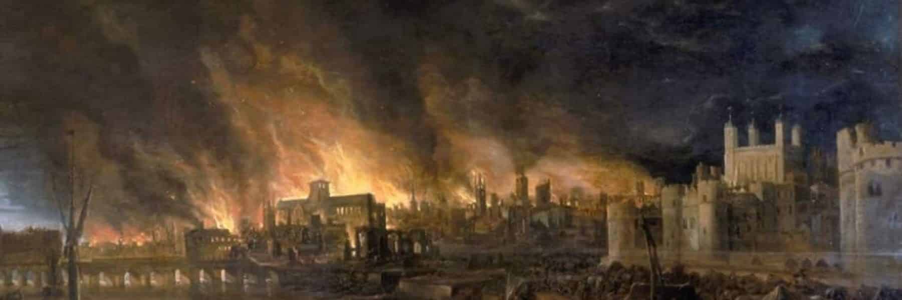 The Great Fire of London, 1666