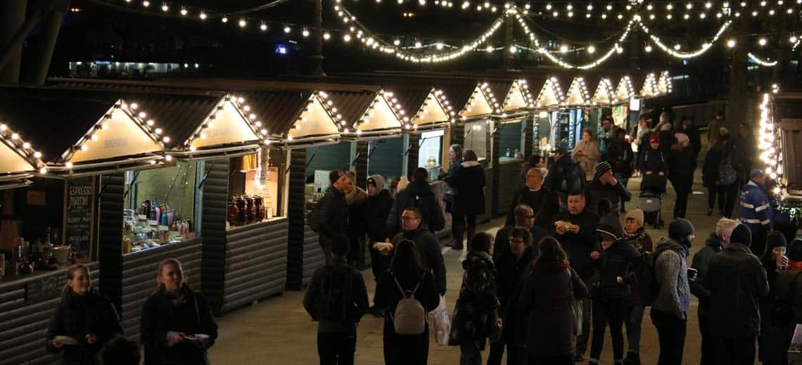 Southbank Centre Winter Market, Winter Food Huts