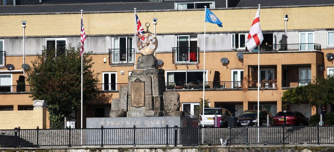 Virginia Quay Settlers Monument