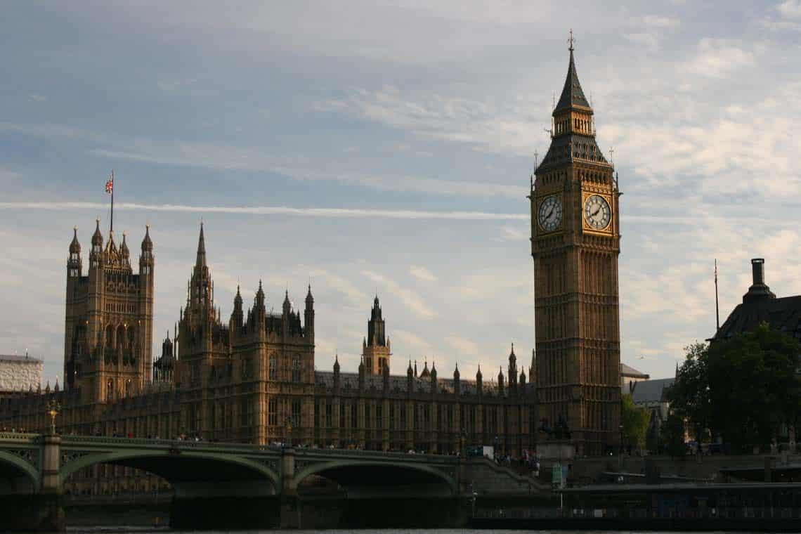 Nuevo Palacio de Westminster (Parlamento), Ciudad de Westminster