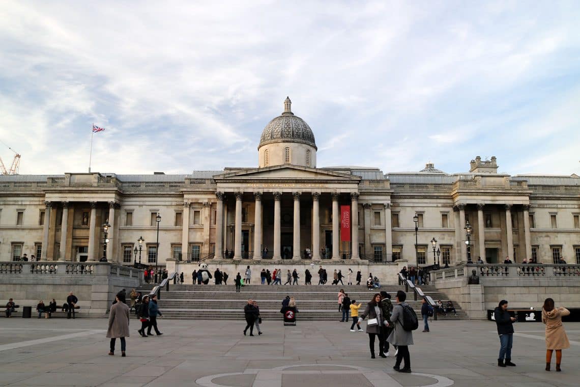 The National Gallery, Trafalgar Square The National Gallery, Trafalgar Square