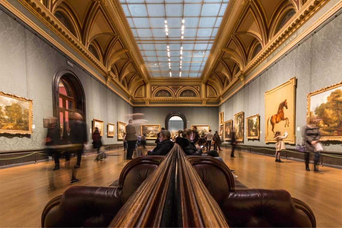 The National Gallery, Trafalgar Square, Photo Credit: UlyssesThirtyOne on Flickr (Photo Licensed By Creative Commons, resized.)