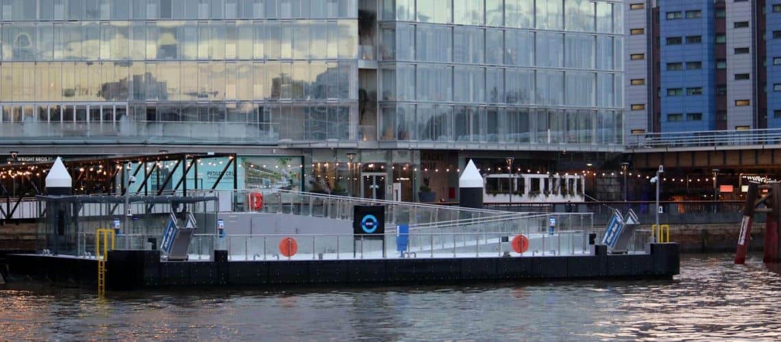 Battersea Power Station Pier, Battersea, London