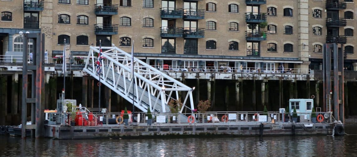 Butlers Wharf Pier, Shad Thames. London Butlers Wharf Pier, Shad Thames. London