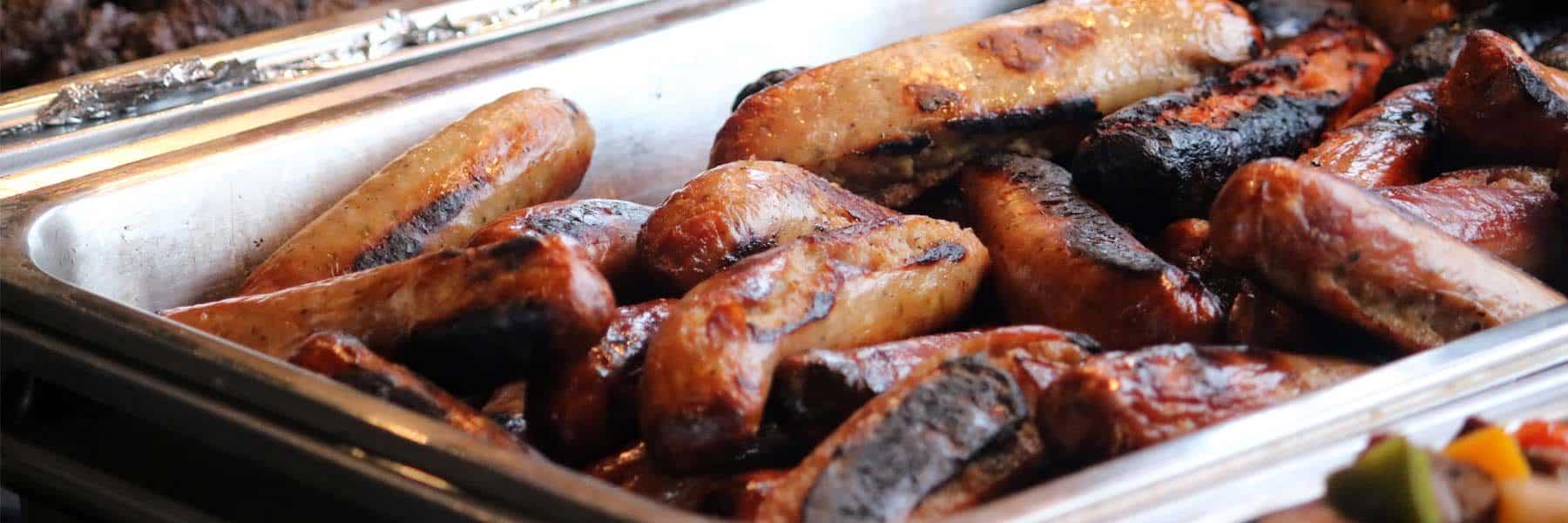 Aberdeen Angus Beef Burgers & Grilled Cumberland Sausages