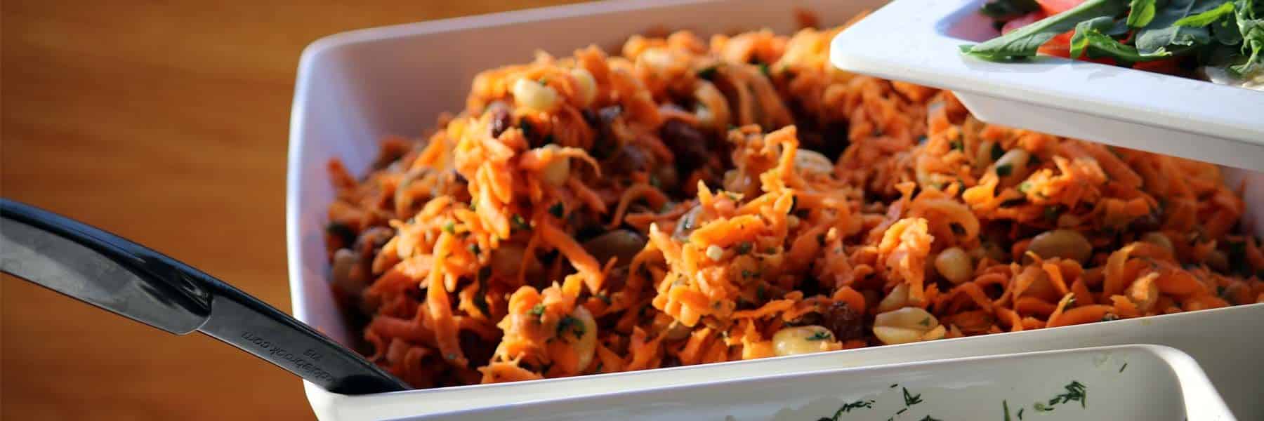 Carrot & Coriander Salad with Sultanas