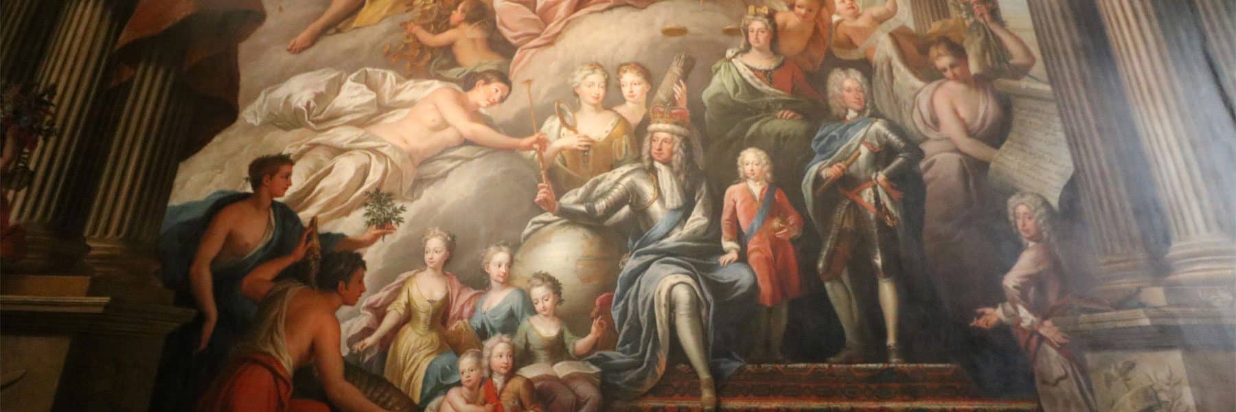 The West Wall - George I, His Family and His Virtues