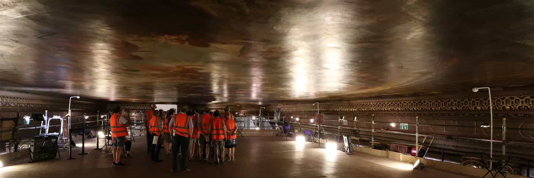 Painted Hall Ceiling Tours, Old Royal Naval College, Royal Borough of Greenwich