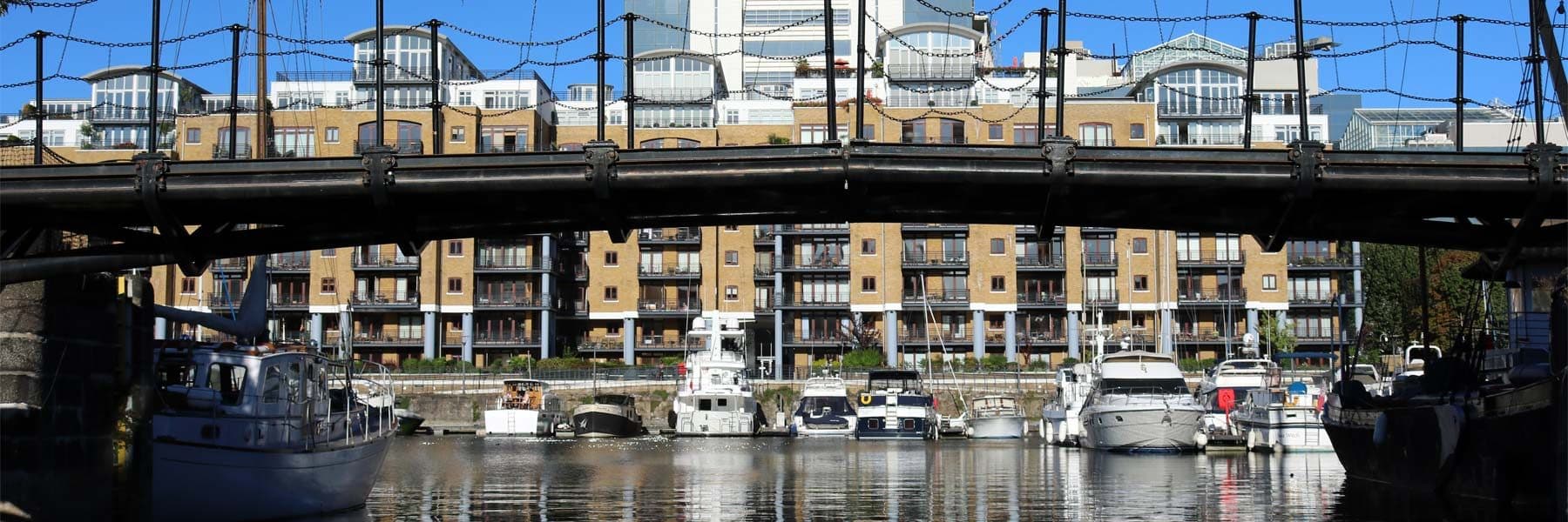 Telford Bridge, St. Katharine Docks