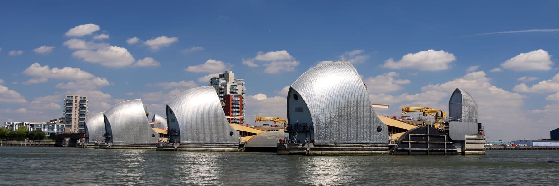 Thames Flood Barrier, Woolwich Reach