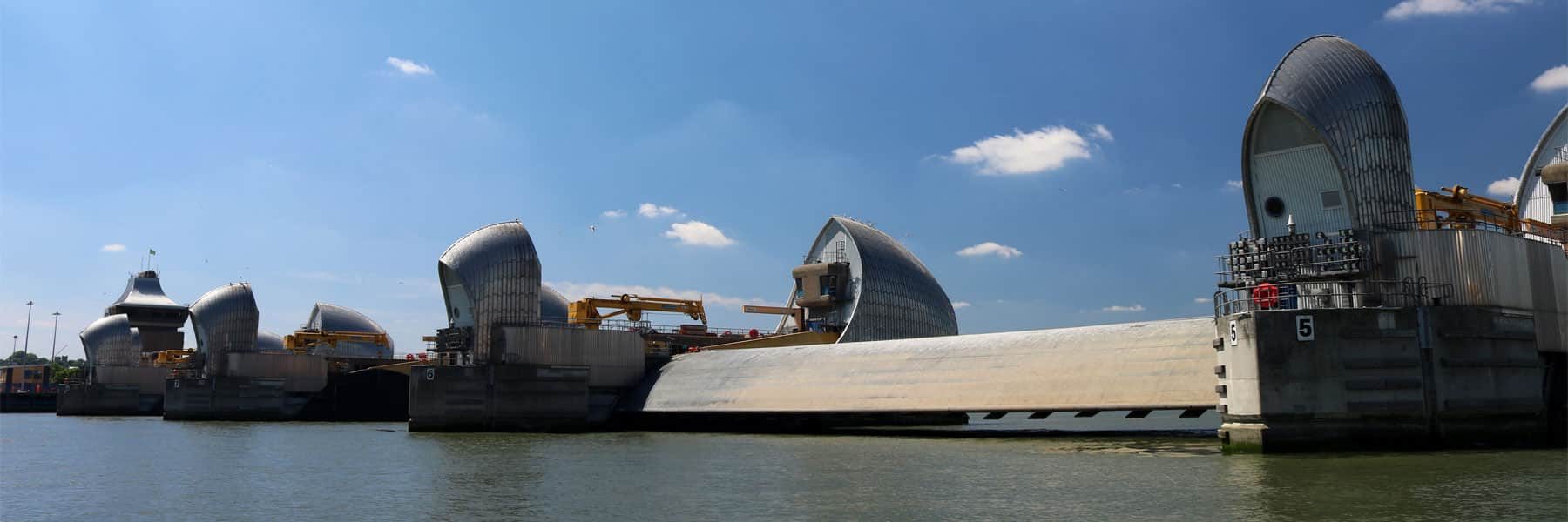 Thames Flood Barrier, Woolwich Reach