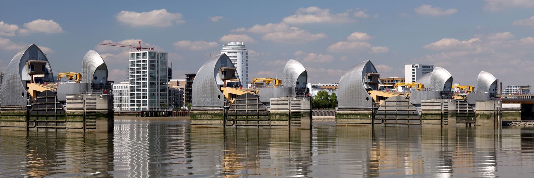 Thames Flood Barrier, Woolwich Reach