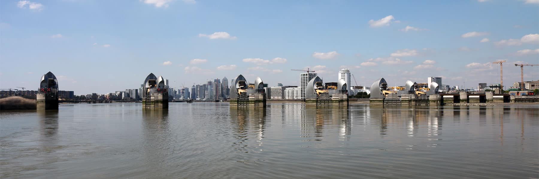 Thames Flood Barrier, Woolwich Reach