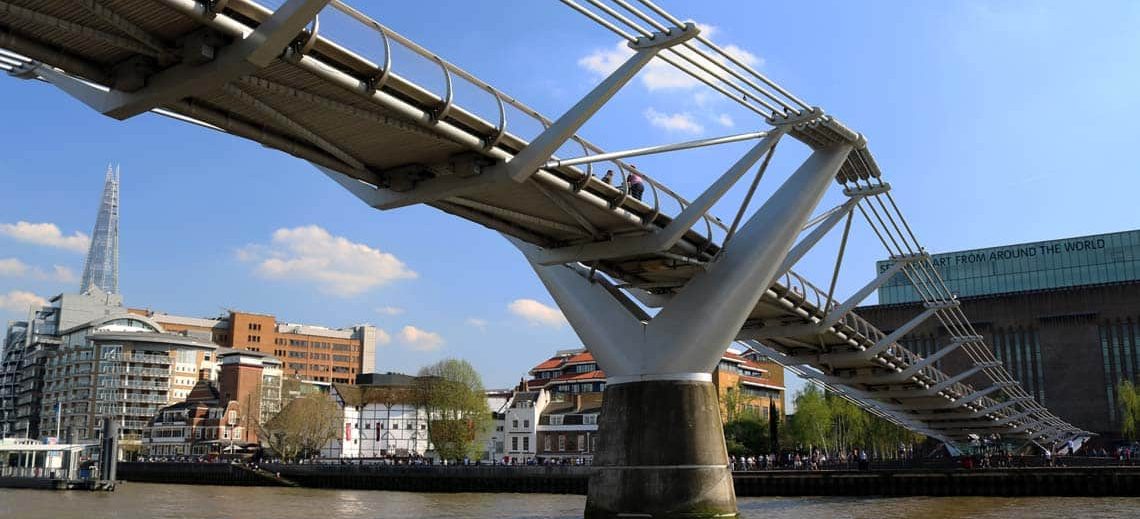 Millennium Bridge, Bankside