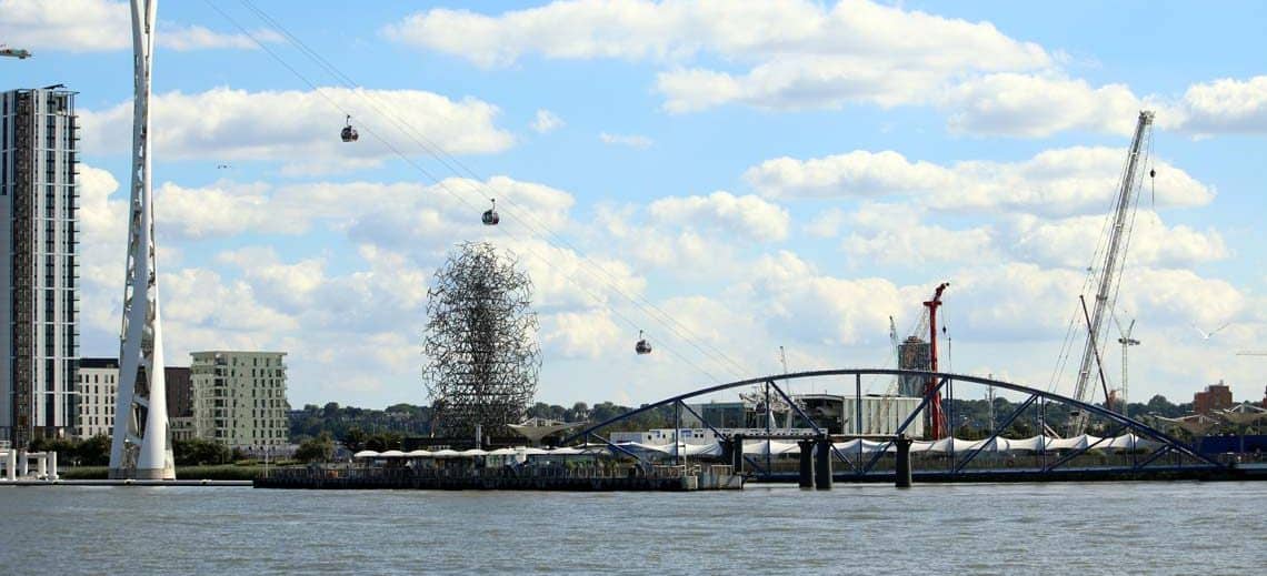 Emirates Airline Cable Car & North Greenwich Pier | Viscount Cruises Emirates Airline Cable Car & North Greenwich Pier | Viscount Cruises