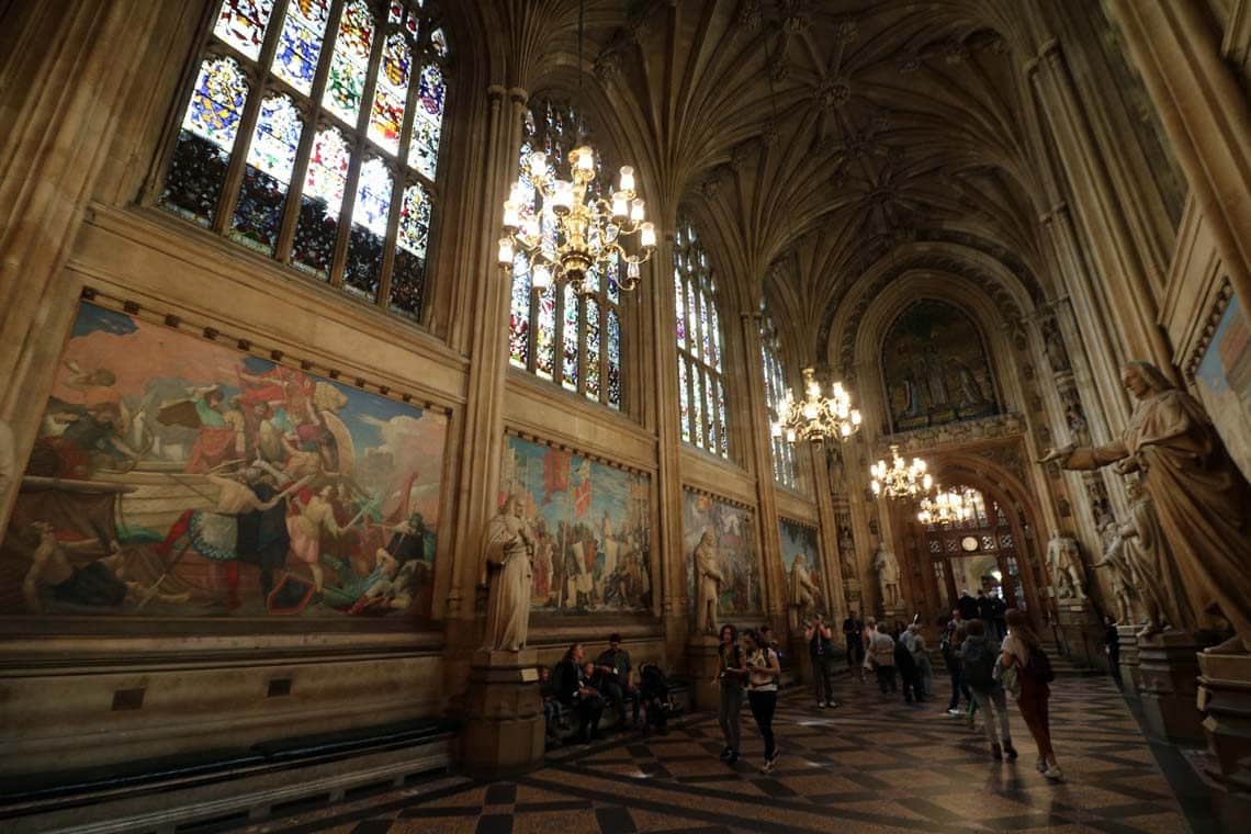New Palace of Westminster (Houses of Parliament), St. Stephens Hall New Palace of Westminster (Houses of Parliament), St. Stephens Hall