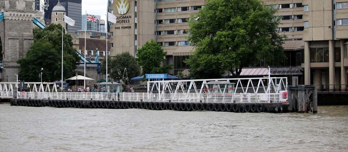 St. Katharine Pier, St. Katharine Docks