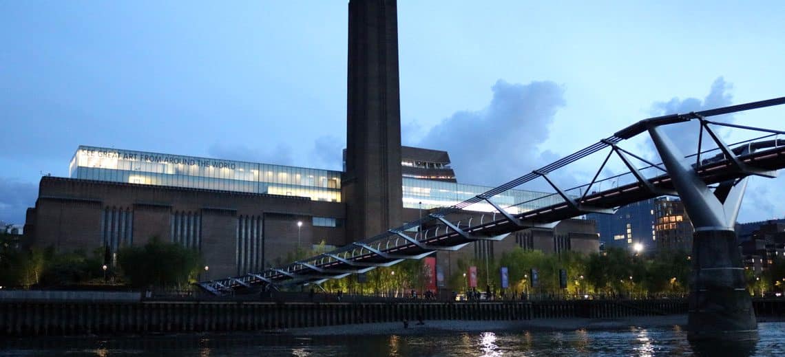 Tate Gallery of Modern Art & the Millennium Bridge Tate Gallery of Modern Art & the Millennium Bridge