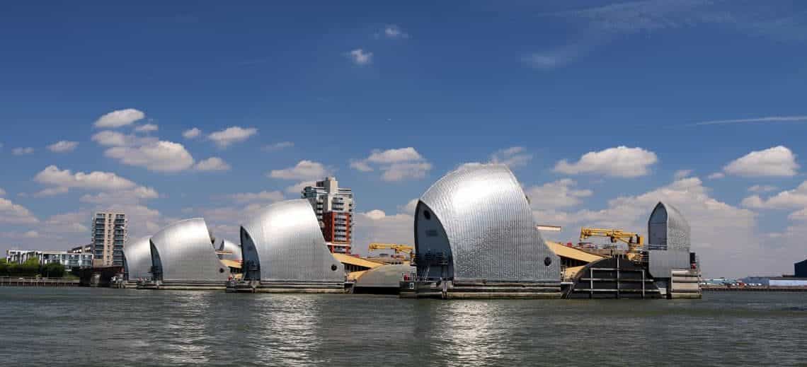 Thames Flood Barrier, Woolwich Reach