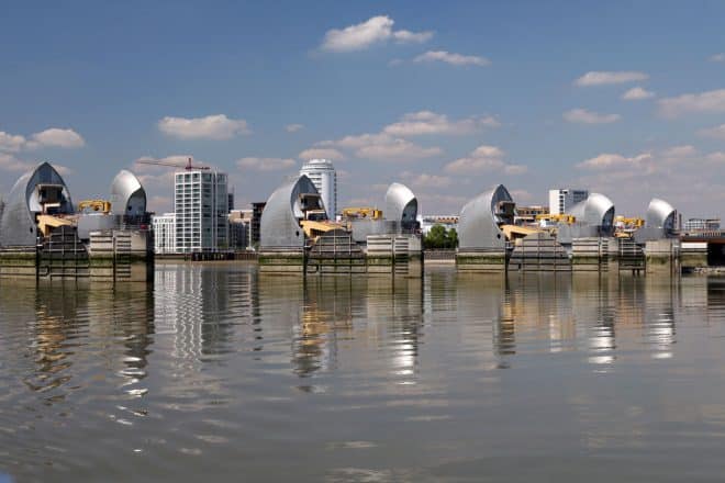 Thames Flood Barrier, Woolwich Reach Thames Flood Barrier, Woolwich Reach
