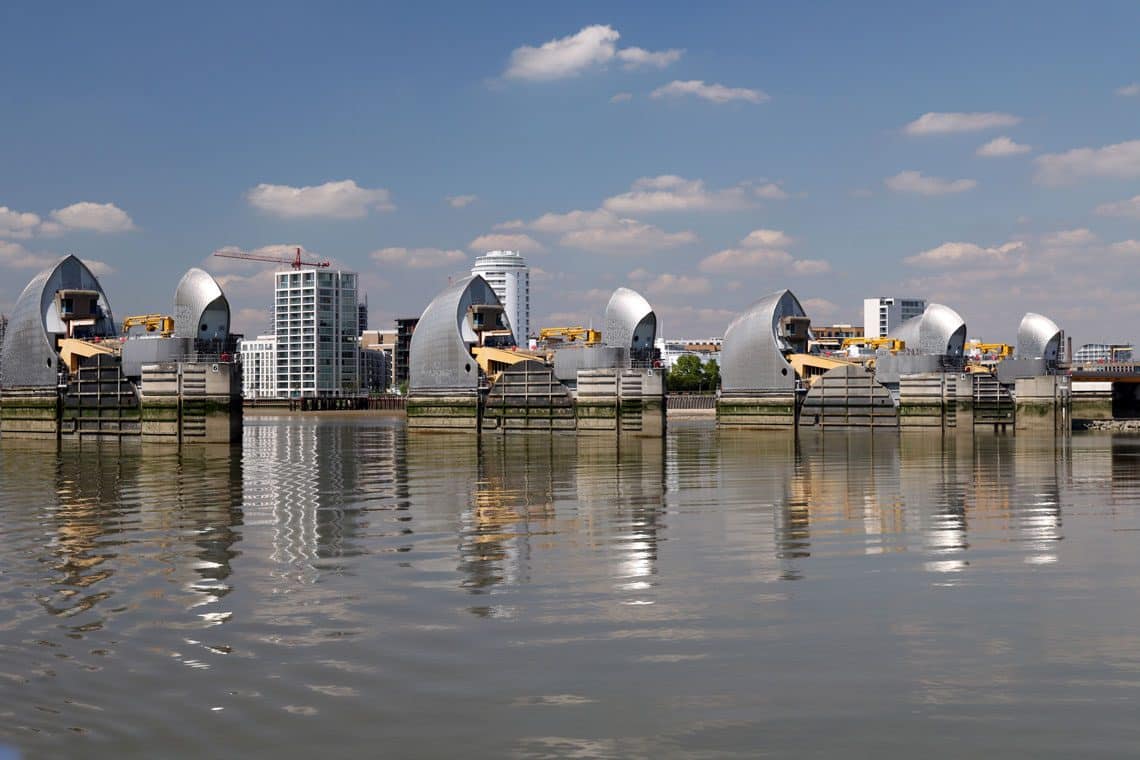 Thames Flood Barrier, Woolwich Reach Thames Flood Barrier, Woolwich Reach