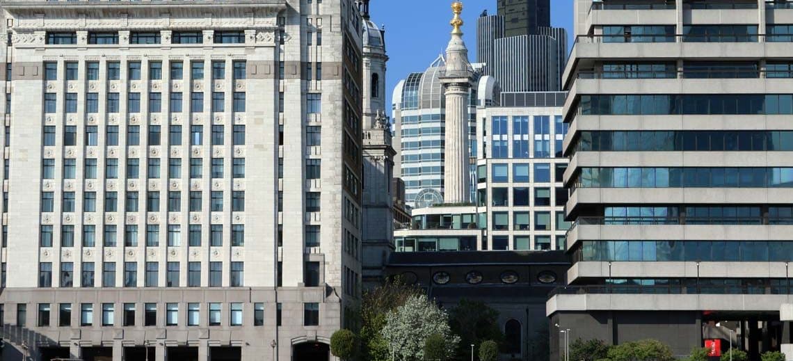 Le monument au grand incendie de Londres