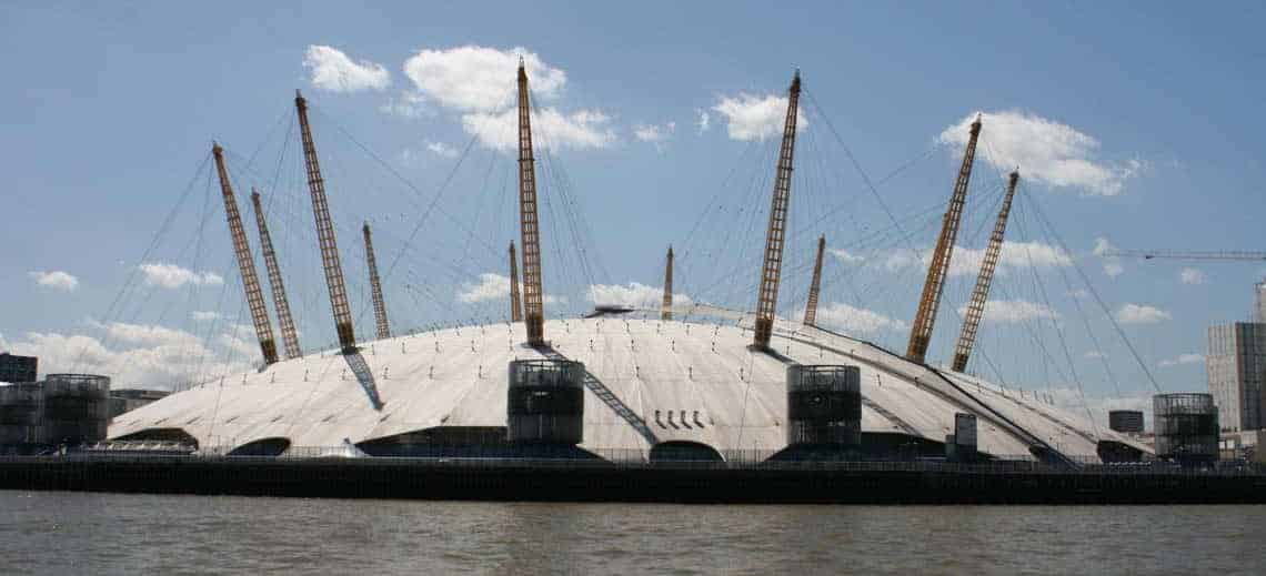 The O2, Greenwich Peninsula, Royal Borough of Greenwich The O2, Greenwich Peninsula, Royal Borough of Greenwich