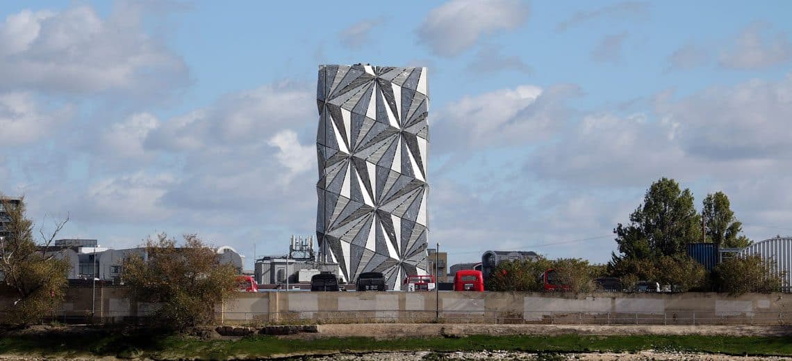 The Optic Cloak by Conrad Shawcross The Optic Cloak by Conrad Shawcross