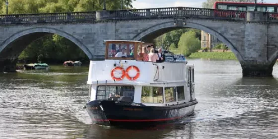 M.V Cockney Sparrow at Richmond Bridge