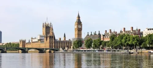The New Palace of Westminster & Lambeth Reach
