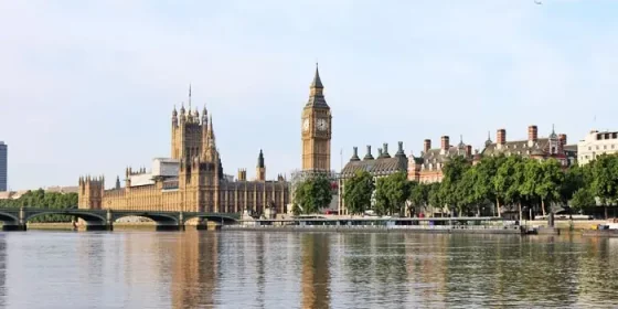 The New Palace of Westminster & Lambeth Reach