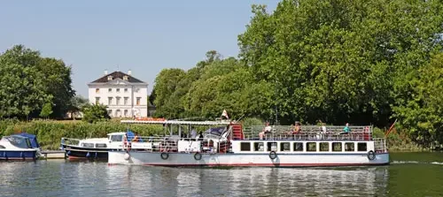 M.V Princess Freda Passing Marble Hill House