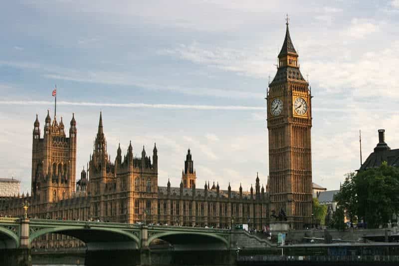 Nouveau Palais de Westminster (Chambres du Parlement), Cité de Westminster