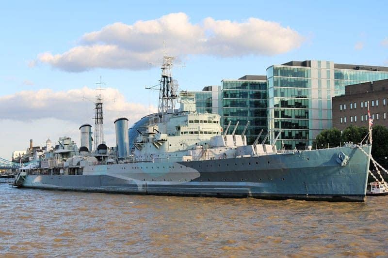 HMS Belfast 1938 (C35), Oberer Pool